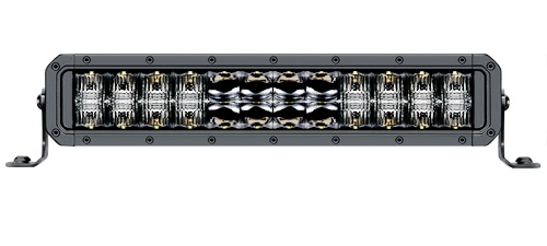 13 inch wide Black Magic Tough Mini Light bar front