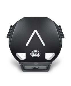 7 inch ANTARES Driving Light with Daytime Running Light showing through Cover