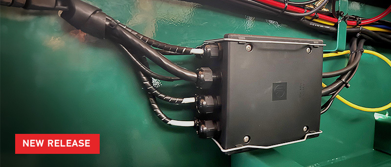 Junction Box wired into underbody of truck