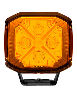 Amber X-TREME Cube Spotlight Kit - Fully Lit