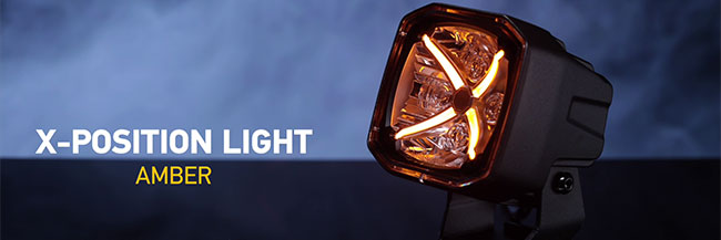 X-POSITION LIGHT text next to Amber X-Treme Light