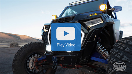 Off Road Vehicle with cube lights